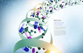 创意医疗合成展板