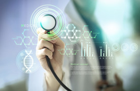 创意医疗合成展板