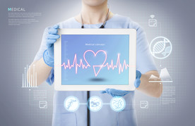 创意医疗合成展板