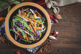凉拌蔬菜丝
