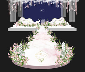 粉色大理石婚礼