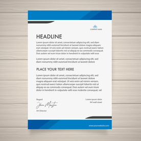 制度牌 商务信纸图片