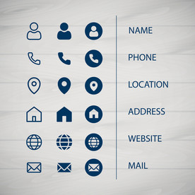 名片标识 卡片标识图片