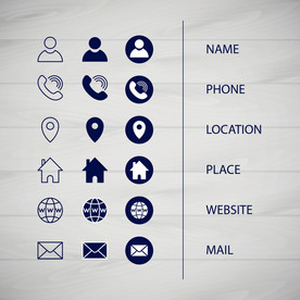 名片标识 卡片标识图片