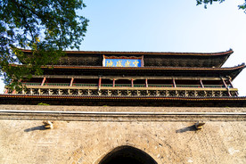 西安鼓楼南面文武盛地