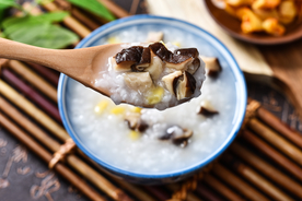 香菇瘦肉粥