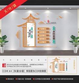 美丽新农村文化墙