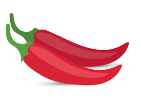 手绘辣椒