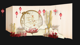 香槟色新中式婚礼