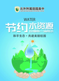 节约用水 拒绝浪费 公益广告