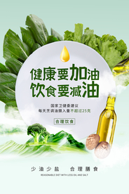 健康养生公益宣传海报