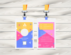 工作证 工作牌 工牌 吊牌图片