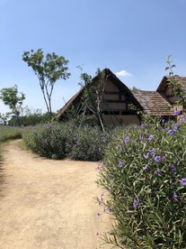 良渚遗址公园生活场景复原