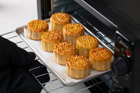 月饼烘烤
