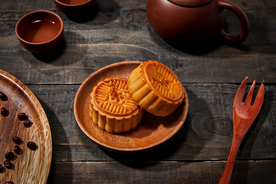 中国风中秋月饼