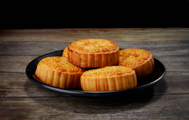 中国风中秋月饼