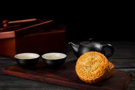 中国风中秋月饼