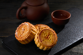 中国风中秋月饼