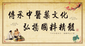 中医药文化展板