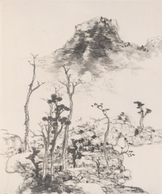 中国风传统水墨画