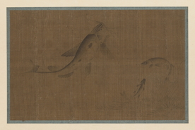 传统山水水墨国画