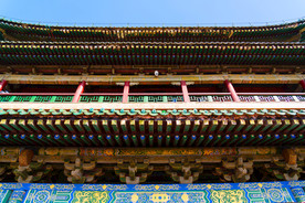 西安钟楼二层回廊