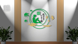 小墙体阅读读书文化雕刻墙垛文化