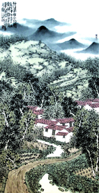 村口有座小石桥