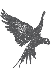 动物剪影图形标志图标素材