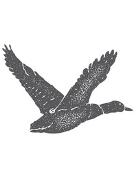 动物剪影图形标志图标素材