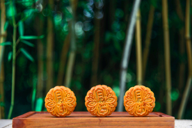 中秋美食三个月饼