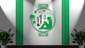 校园文化雕刻 班级标语墙雕刻