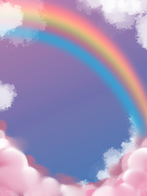 紫色彩虹背景