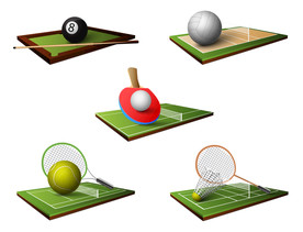 矢量运动项目素材