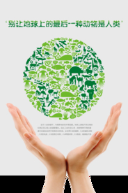 保护动物公益活动海报素材