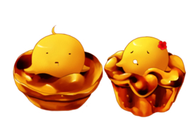 蛋挞美食甜品背景海报素材