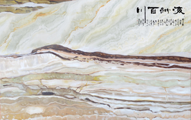 石纹山水背景墙