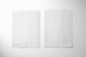 三明治小吃纸袋样机集