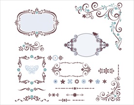 花纹边框