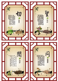 中医馆 望闻问切 展板