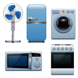 家居用品标志标识图标素材