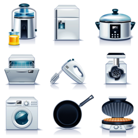 家居用品标志标识图标素材