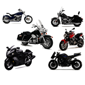 摩托车跑车标志标识图标素材