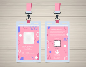 工作证 工牌 吊牌图片