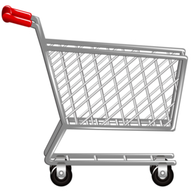 购物车图形图标标识素材