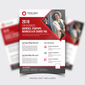 宣传单页 商业海报 画册封面