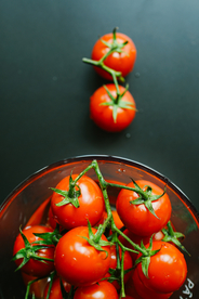 西红柿番茄水果圣女果背景素材