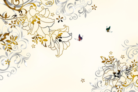 花鸟背景墙
