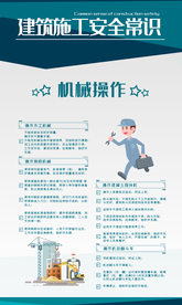 建筑施工制度安全海报素材