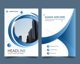 宣传单页 商业海报 画册封面